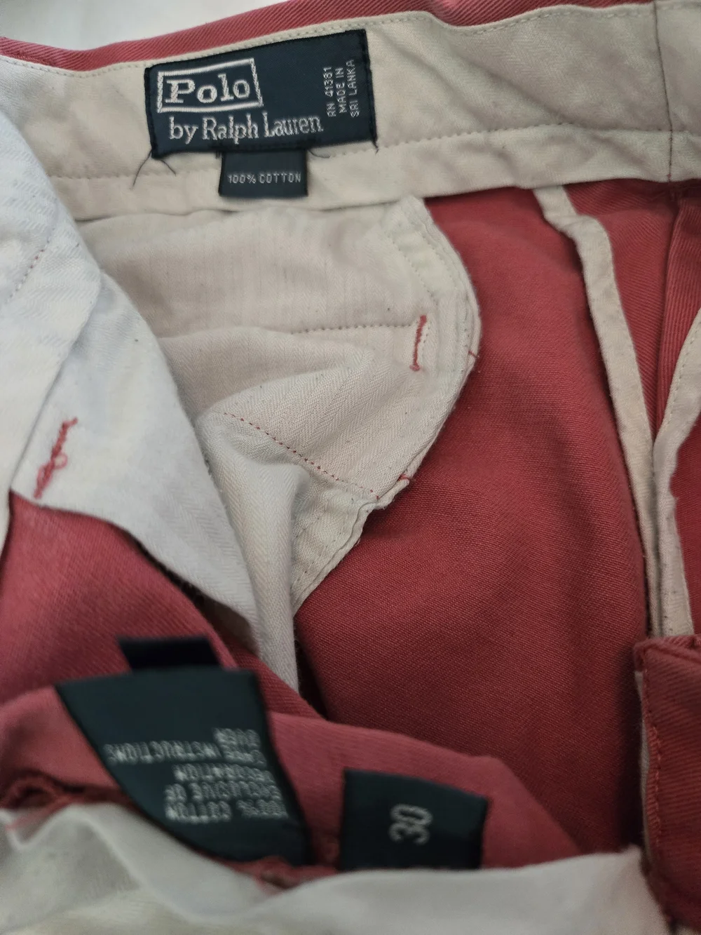POLO Ralph Lauren Red Cargo Shorts for Kids